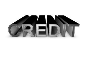 credit 3d sign